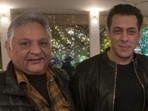 Salman Khan with his friend Sushil Kumar.