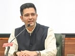 Rajya Sabha member Raghav Chadha congratulated BJP.