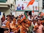  As per the results declared by the polling body, the Bharatiya Janata Party has secured three wins in Nagaland, Tripura and Gujarat.