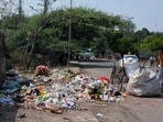 In its manifesto, the BJP has committed to spending approximately <span class='webrupee'>₹</span>100 crore on door-to-door lifting and scientific disposal, effectively promising to double the current expenditure. (Sant Arora/HT) In its manifesto, the BJP has committed to spending approximately <span class='webrupee'>₹</span>100 crore on door-to-door lifting and scientific disposal, effectively promising to double the current expenditure. (Sant Arora/HT)