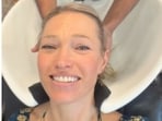 During her trip to India, Monique experienced an enriching hair care session; the comprehensive treatment included deep conditioning and a haircut. (Instagram/ blisswithmonique_) During her trip to India, Monique experienced an enriching hair care session; the comprehensive treatment included deep conditioning and a haircut. (Instagram/ blisswithmonique_)