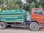 The civic body launched the annual desilting exercise to prevent monsoon waterlogging, but weak coordination between cleaning and disposal teams has stalled progress. (Sourced)