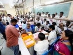 Election officials during the counting of votes for the Assembly elections at a counting centre, in Chennai, Monday, May 4, 2026. Election officials during the counting of votes for the Assembly elections at a counting centre, in Chennai, Monday, May 4, 2026.