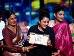 Payal Kapadia and the cast of All We Imagine as Light with the Grand Prix at Cannes 2024. Despite global acclaim, the film missed India’s Oscars entry after the Film Federation of India chose another title, something the Academy’s new rules seek to address by expanding eligibility beyond a single national submission. (AFP)
