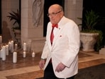 FILE - Rudy Giuliani arrives for a New Year's Eve celebration with President Donald Trump and first lady Melania Trump at the Mar-a-Lago club, Wednesday, Dec. 31, 2025, in Palm Beach, Fla. (AP Photo/Alex Brandon,File) FILE - Rudy Giuliani arrives for a New Year's Eve celebration with President Donald Trump and first lady Melania Trump at the Mar-a-Lago club, Wednesday, Dec. 31, 2025, in Palm Beach, Fla. (AP Photo/Alex Brandon,File)