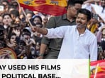 How Vijay used his films to launch political career 