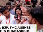 TMC, BJP agents in tense faceoff in Bhabanipur as early numbers trickle in 