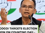 Congress leader Gaurav Gogoi targets election commission as BJP takes big lead 