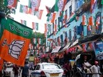 The saffron camp claimed that the record turnout of 93.19% in Phase-1. (HT File Photo)