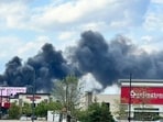 A fire was reported in Canton on Monday.