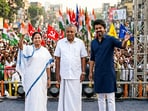 It is a major contest for Mamata Banerjee, Pinarayi Vijayan and first-time challenger Vijay.