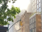 Eugene O’Neill Theatre fire prompts large FDNY response; containment efforts ongoing with no injuries.