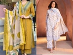 3-piece kurta sets with dupatta under 1000(Pinterest)