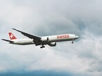 The incident took place onboard a Swiss Air flight