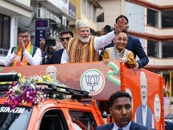 పశ్చిమ బెంగాల్​లో మోదీ ప్రచారం..