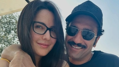 Katrina Kaif spotted for the first time with hubby Vicky Kaushal after becoming mother.