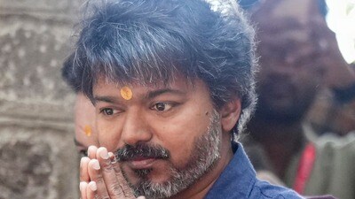 టీవీకే అధినేత, నటుడు విజయ్ (PTI) టీవీకే అధినేత, నటుడు విజయ్ (PTI)