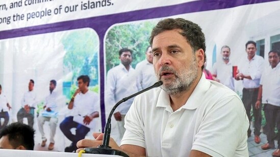 Rahul said a government formed by the UDF can harness Kerala's “talent” and “potential” (X/ @INCIndia )