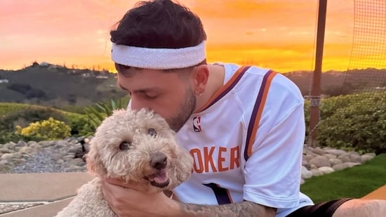 Brawadis's pet dog Booker passed away after cancer battle. (Instagram)
