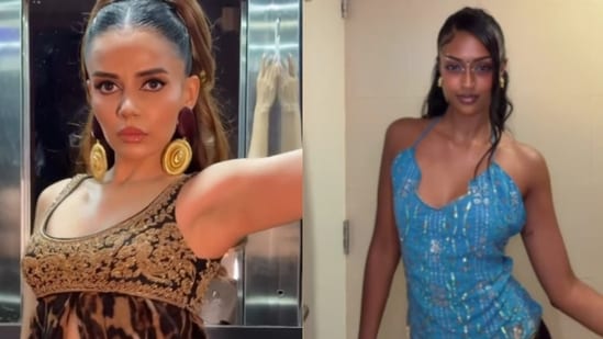 Gen Z is experimenting with sparkle, accessories, and bold makeup.