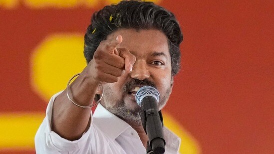 టీవీకే చీఫ్ విజయ్ (PTI)