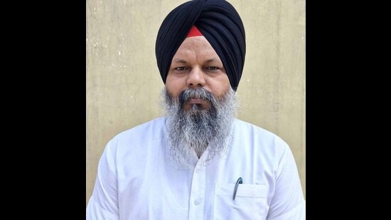 Payal MLA Manwinder Singh Giaspura stated that around April 10, a commission agent from his constituency, identified as Nona, received a threatening call from an overseas number. (HT Photo)