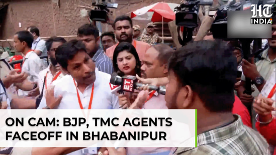 TMC, BJP agents in tense faceoff in Bhabanipur as early numbers trickle in