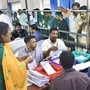 పోస్టల్ బ్యాలెట్ లెక్కింపులో ఎన్నికల అధికారులు