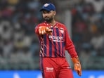 Rishabh Pant Captain of Lucknow Super Giants (LSG) setting the field during an IPL 2026 match