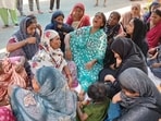 Angry parents and local residents gathered outside the Shrinagar police station, demanding strict action against MSEDCL officials