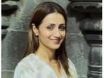 Actor Trisha Krishnan visited the Tirumala Venkateswara Temple and offered prayers to Lord Sri Venkateswara Swamy on May 4. (Instagram/ trishaadmirer)