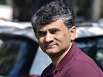 Mumbai, India - January 19, 2026: Dr Sangram Patil at Nariman Point in Mumbai, India, on Monday, January 19, 2026. (Photo by Anshuman Poyrekar/Hindustan Times) (Anshuman Poyrekar/HT Photo)
