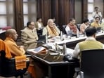 The Uttar Pradesh cabinet meeting was chaired by chief minister Yogi Adityanath. (FILE PHOTO)