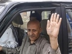 The order was passed while hearing his plea seeking modification of bail conditions to allow him to travel from Srinagar to Delhi . (PTI photo)