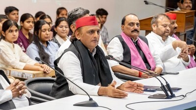 Samajwadi party's supremo Akhilesh Yadav took to X to jibe over BJP'S CM selection post West Bengal elections. (X/@yadavakhilesh) Samajwadi party's supremo Akhilesh Yadav took to X to jibe over BJP'S CM selection post West Bengal elections. (X/@yadavakhilesh)