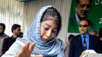 People's Democratic Party (PDP) Chief Mehbooba Mufti has spoken about Bengal election results. (PTI File)