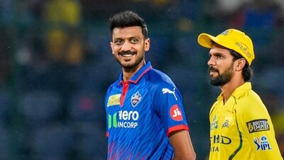 Axar Patel won the toss ahead of the match and decided to bat first. (PTI)