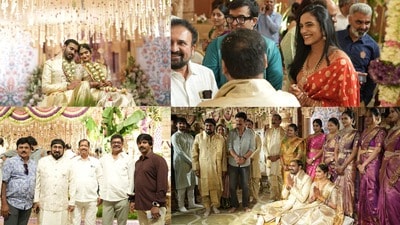 వైభవంగా ప్రముఖ నిర్మాత వీఆర్‌కే రావు మనవరాలి వివాహం- సినీ తారల నుంచి క్రీడా కారుల వరకు హాజరు- ఎవరెవరంటే?