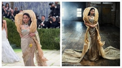 Isha Ambani in a stunning Gaurav Gupta ensemble. Isha Ambani in a stunning Gaurav Gupta ensemble.