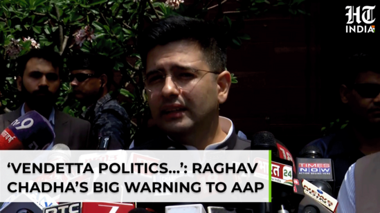 Raghav Chadha fires at AAP after meeting with President, alleges…