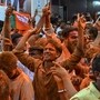 এবারের ভোটে বিজেপি তিনটি আসনে ১০০০-এর কম ভোটের ব্যবধানে জয়ী হয়েছে।(AFP)