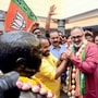 কেরলে বাম জোটের দ্বিতীয় বৃহত্তম শরিক সিপিআইয়ের থেকে বেশি ভোট পেয়েছে বিজেপি। (PTI)