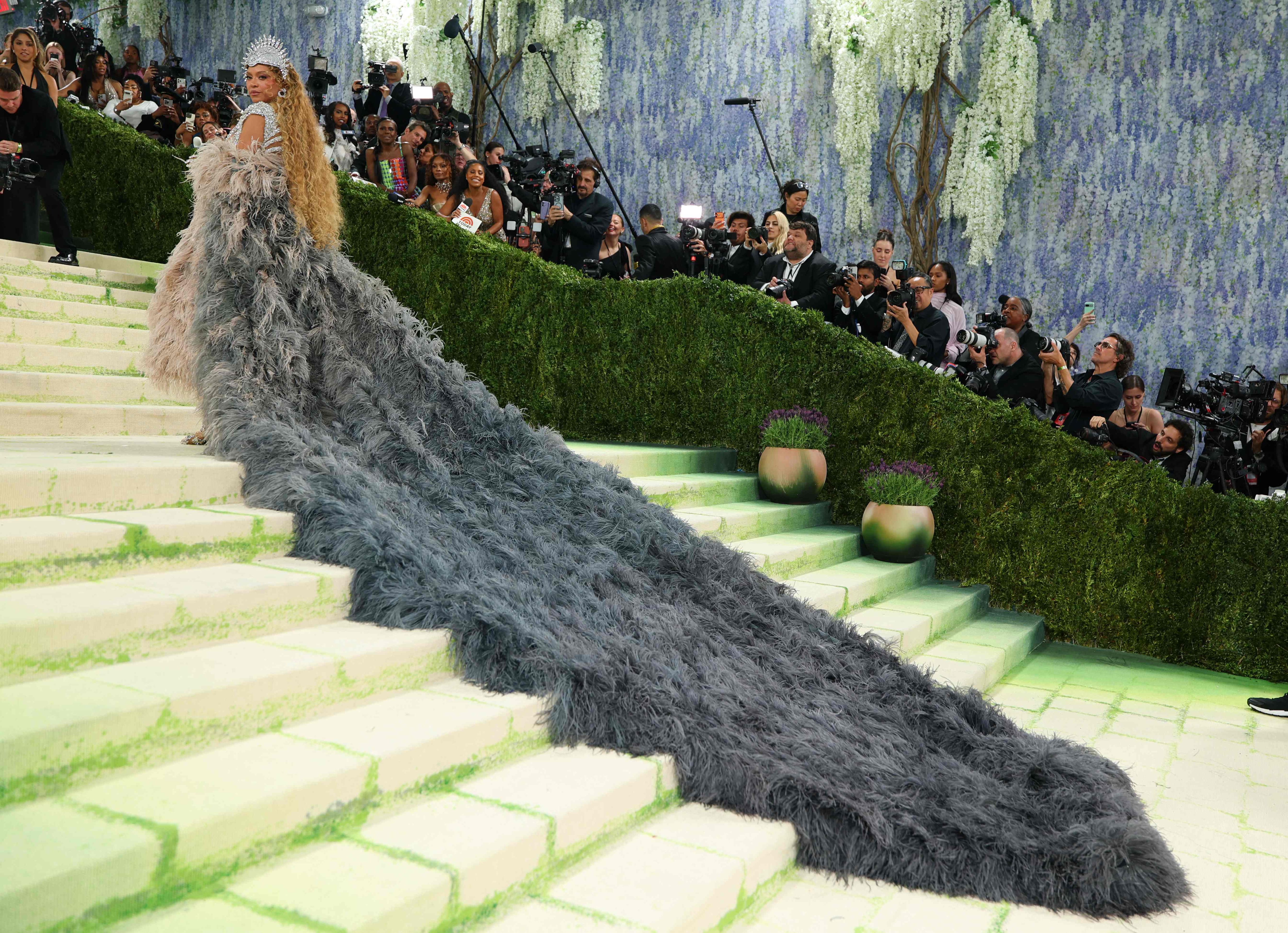 Beyonce arrives for the 2026 Met Gala celebrating at the Metropolitan Museum of Art, in New York, on May 4, 2026. (AFP) Beyonce arrives for the 2026 Met Gala celebrating at the Metropolitan Museum of Art, in New York, on May 4, 2026. (AFP)