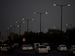 (Representative image) The civic body plans to gradually bring a majority of the city’s 125,000 streetlights under a centralised monitoring network. (HT Archive)