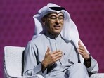 Founder and Chairman of Emaar Properties, Mohamed Alabbar speaks during a panel at the Make it in the Emirates (MIITE) conference, in Abu Dhabi, United Arab Emirates, May 4, 2026. REUTERS/Amr Alfiky