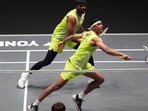 India's Satwiksairaj Rankireddy and Chirag Shetty at the All England Open Badminton Championships in Birmingham, England India's Satwiksairaj Rankireddy and Chirag Shetty at the All England Open Badminton Championships in Birmingham, England