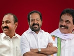 Front runners to be Kerala CM - VD Satheesan, KC Venugopal and Ramesh Chennithala