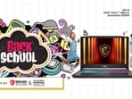 Find your perfect back-to-school match with an MSI laptop designed with high-performance tools for the modern campus.