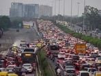 Police said ANPR cameras linked to the ICCC are monitoring 233 junctions and expressway corridors for violations. (HT Archive)