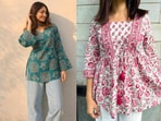 Short kurtis on sale to ace the summer season (Pinterest)